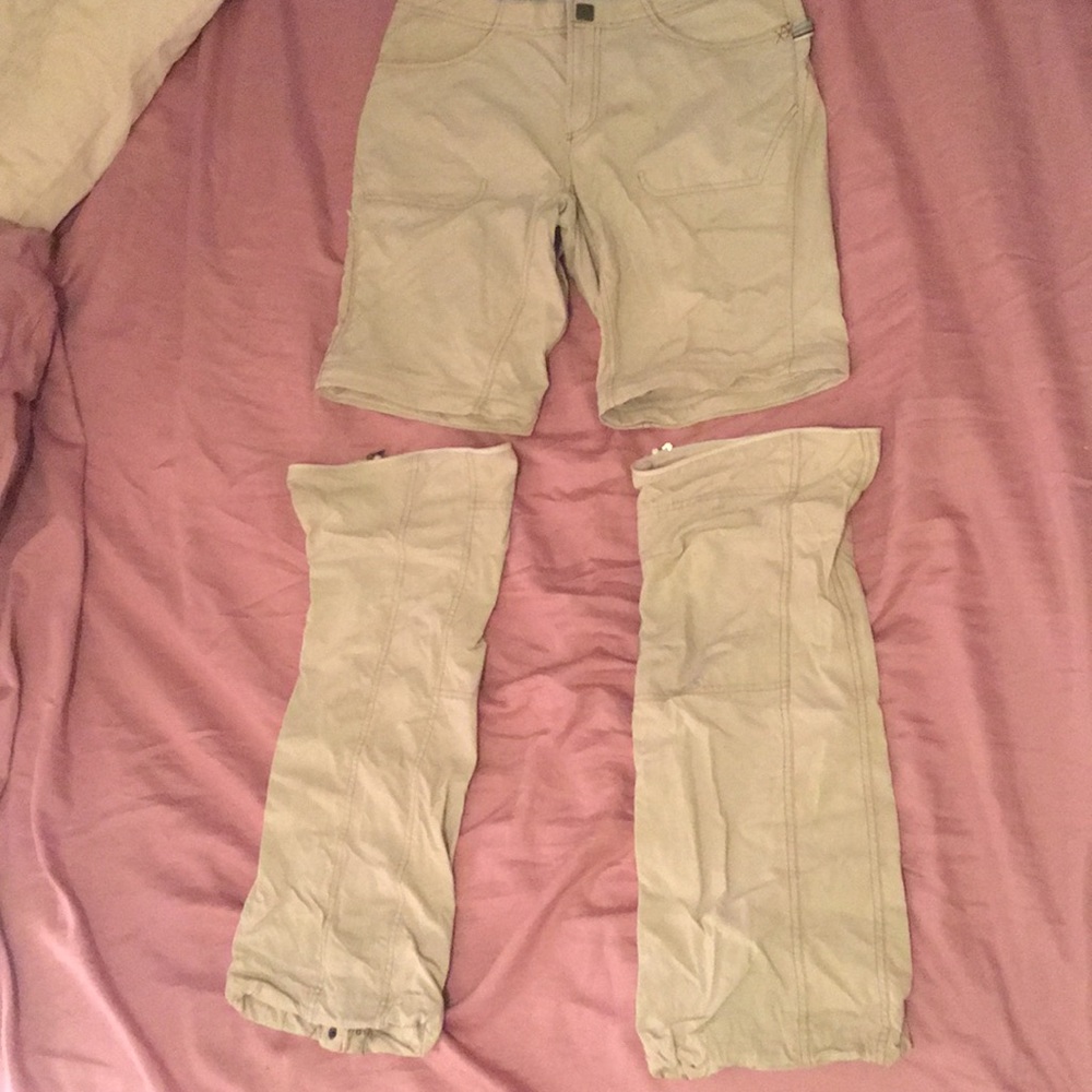 Zip off legs hiking pants/shorts